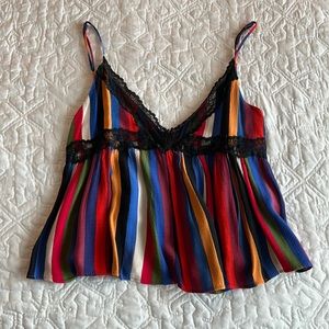 Zara striped tank